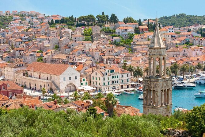 4 Islands Tour from Split to Zlatni Rat, Hvar & Pakleni Islands - Pakleni Islands, swimming and summer atmosphere