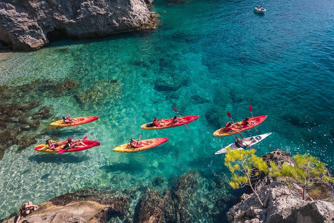 Adventure Dalmatia - Sunset Sea Kayaking & Snorkelling Dubrovnik - Paddling beneath the Dubrovnik City Walls