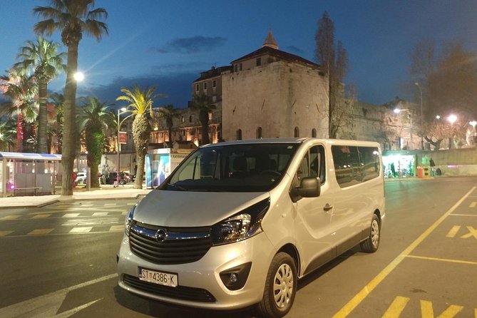 Airport(Resnik) to or from Split transfer - Key points at a glance