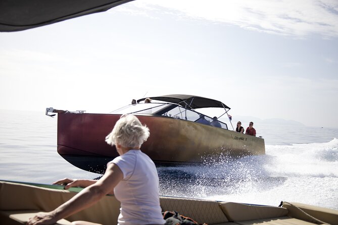 All-inclusive Gastro Blue Cave Tour from Split - Breakfast pastries on the run to Biševo