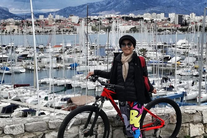 Ancient Split bike tour - From the high view down to Diocletian’s Palace