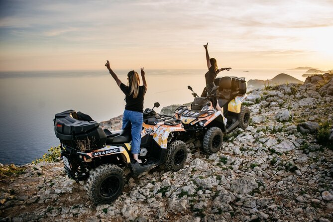 ATV Dubrovnik Safari Tour - Riding out through Čelopeci and the local villages