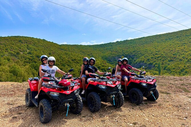 ATV Quad Tour from Split with Swimming and Waterfalls - Riding the ATV through Croatia’s inland countryside