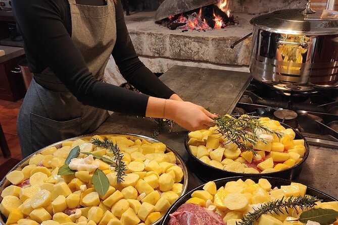 Authentic Garden to Table Cooking Class in Dubrovnik Countryside - Kneading bread the traditional way