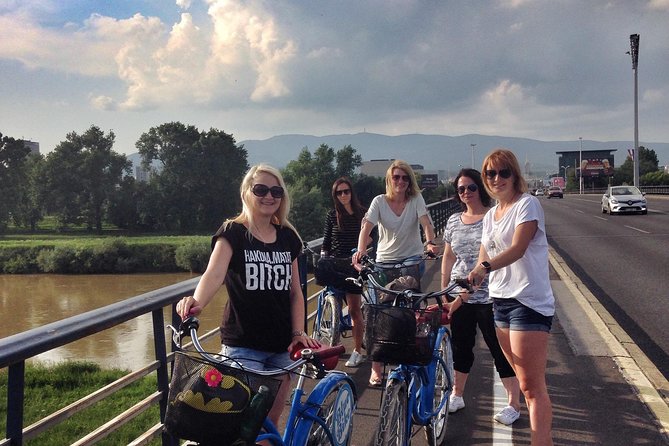 Back to Socialism Bike Tour - Museum of Contemporary Art and modern Zagreb