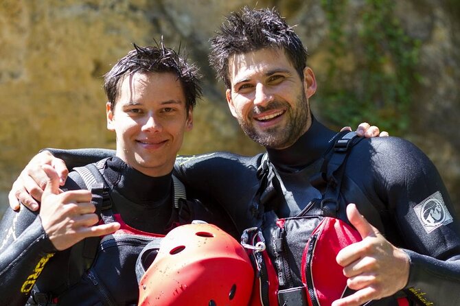 Basic Canyoning on Cetina River from Split or Zadvarje - The optional jumps and 55-meter rappel