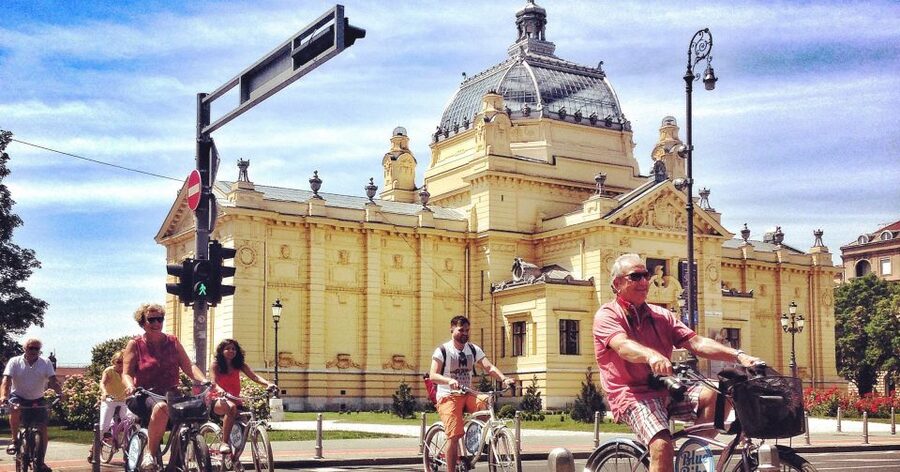 Best of Zagreb: 4-Hour Cycling Tour - The Lower Town and the green horseshoe