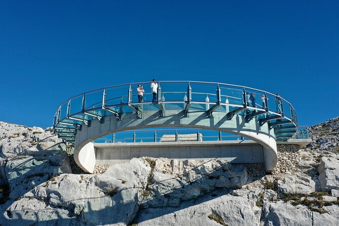 Biokovo Skywalk - Walking toward Sinjal at 1,333 meters