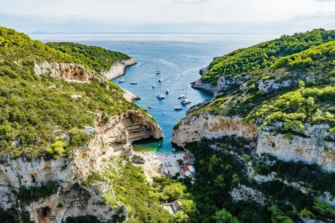 BLUE CAVE & 5 islands tour from Hvar - Budikovac Island is the best pure swimming stop