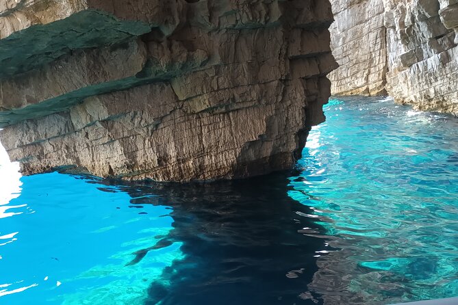 BLUE CAVE & 5 islands tour from Hvar - Stiniva Cove gives you a swim, not a beach landing