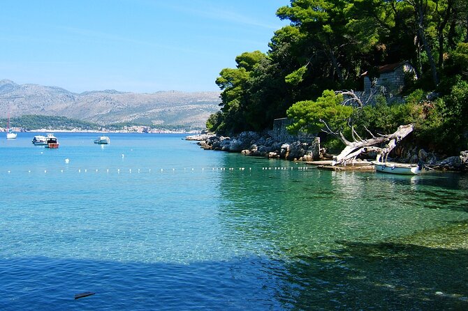 Blue Cave and caves Discovery Dubrovnik - Group Tour by Boat - Leaving Dubrovnik along the Croatian coast