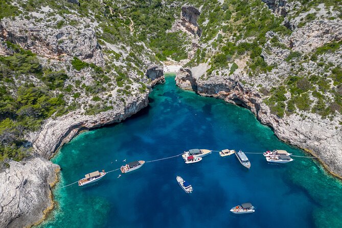 Blue Cave and Hvar 5 Islands speedboat tour | from Split&Trogir - Budikovac supplies the best swimming pause