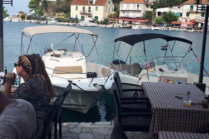 Blue Cave and Hvar island - five island tour from Split - Swimming at Budikovac Island