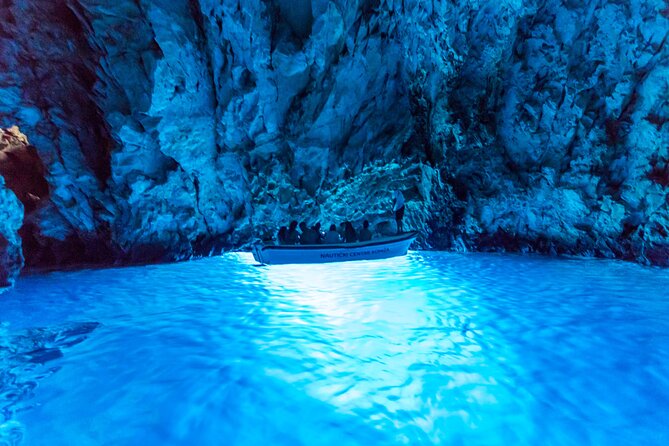 Blue Cave, Blue Lagoon, Pakleni Islands Group boat tour from Hvar - Green Cave on Ravnik Island