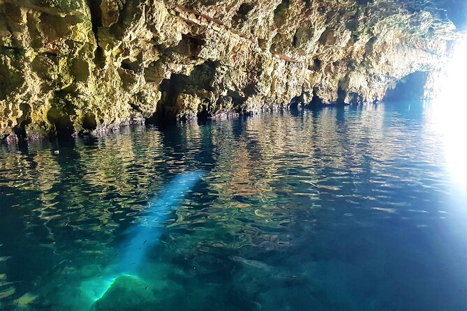 Blue cave group tour with swimming and snorkelling from Hvar - Swimming at Budikovac Blue Lagoon