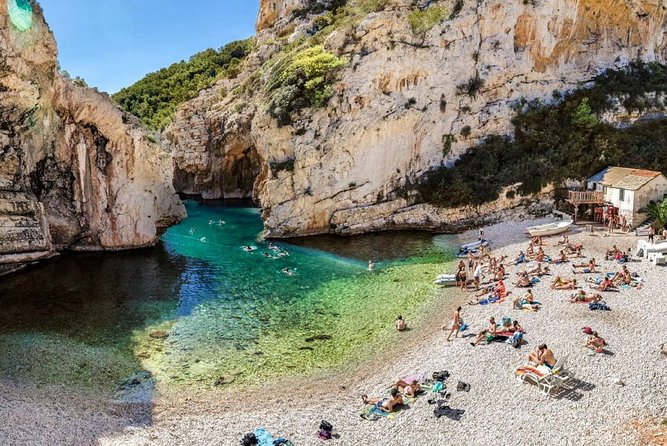 Blue cave group tour with swimming and snorkelling from Hvar - The long ride to Bisevo and the Blue Cave