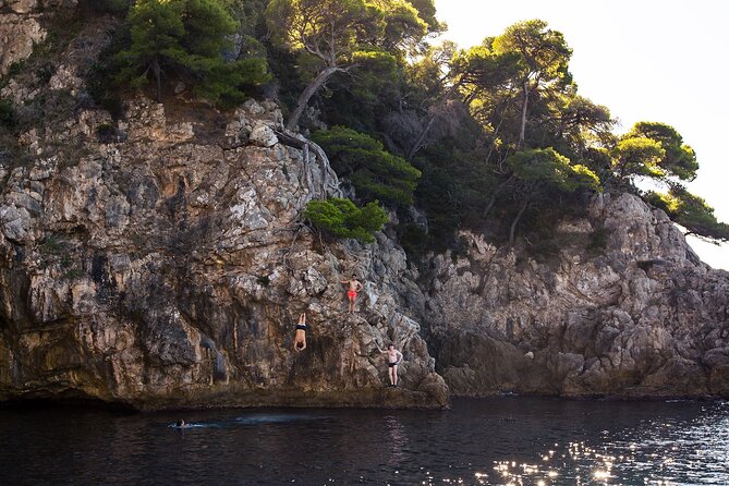 Blue Cave Premium Half-Day Tour with Panoramic Old Town View - The boat is quick, clean, and built for swimming