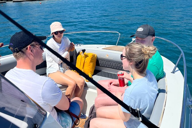 Blue & Green Cave,Sunj beach Small Group Tour with Speedboat - What the four hours feel like
