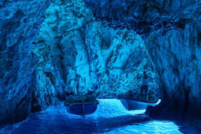 Blue & Green Cave Vis Island and Pakleni Islands Private Day Trip from Hvar - The Green Cave on Ravnik gives you a choice