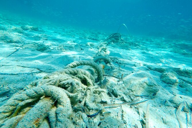 Blue Lagoon & 3 Islands Private Boat Tour - Necujam Bay and the shipwreck stop