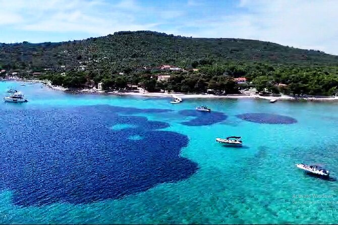 Blue Lagoon & three islands: 5 hours half day relax tour - Drvenik brings a quieter swim