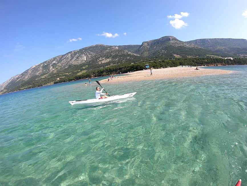 Bol: Zlatni Rat Beach Kayak Tour with Snorkeling - Key points before you book