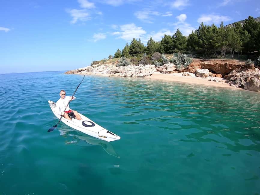 Bol: Zlatni Rat Beach Kayak Tour with Snorkeling - Why kayaking gives you a better view of Zlatni Rat