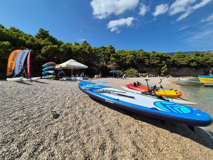 Bol: Zlatni Rat Beach Stand Up Paddle Board Rental - Key points at a glance