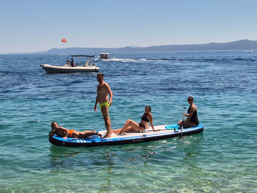 Bol: Zlatni Rat Beach Stand Up Paddle Board Rental - Snorkeling and small extras