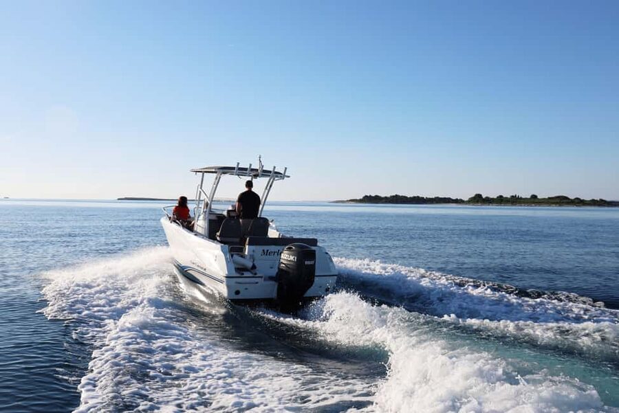 Brijuni Islands: Sunset & Dolphins private boat tour - Returning by speedboat, with a chance of deer