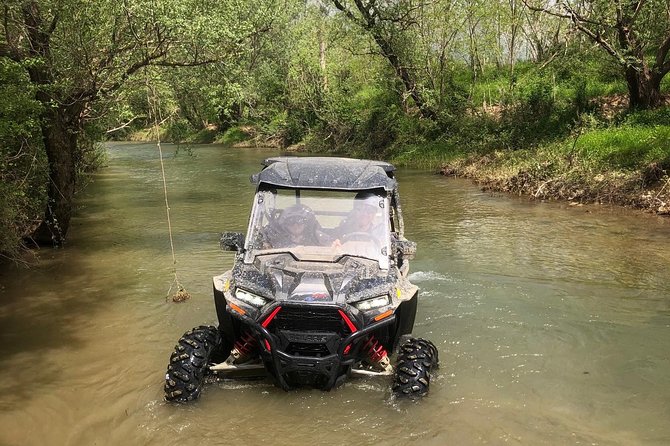 Buggy Safari in the Countryside with Transport from Dubrovnik - Climbing the Konavle hills above the coast