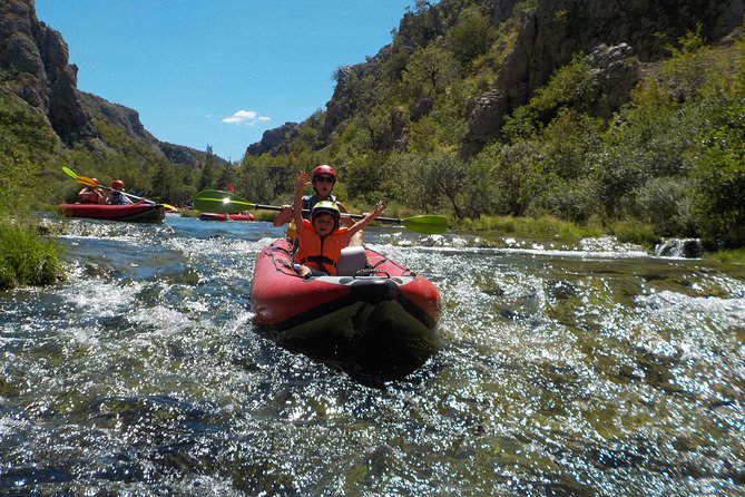 Canoe safari / rafting on river Zrmanja - Starting in Kaštel Žegarski and ending near Bilišane