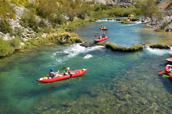 Canoe safari / rafting on river Zrmanja - Who will enjoy this river trip most