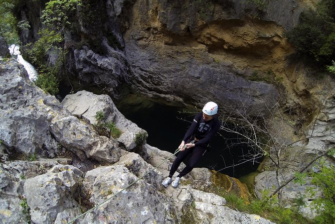 Canyoning advanced on Cetina river from Omiš - Fitness, fear, and choosing the advanced level