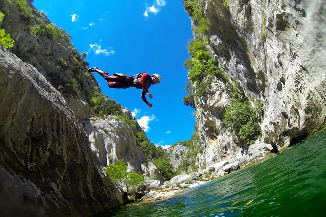 Canyoning basic on Cetina river from Omiš - Kraljevac and the end of the canyon