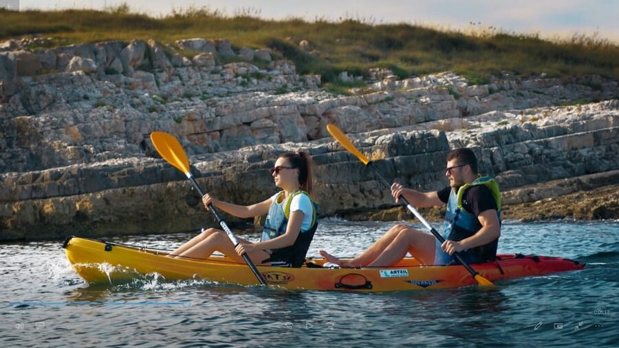 Cape Kamenjak: Kayak Tour with Cave Experience - A quieter side of the coast