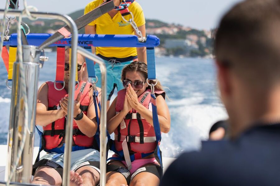 Cavtat: Parasailing - Key points to know before you fly