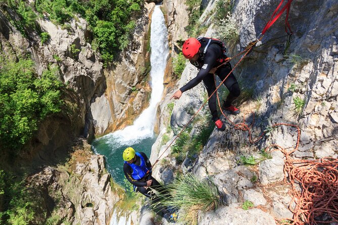 Cetina River Extreme Canyoning Adventure from Split or Zadvarje - Velika Gubavica Waterfall and the 50-Meter Abseil