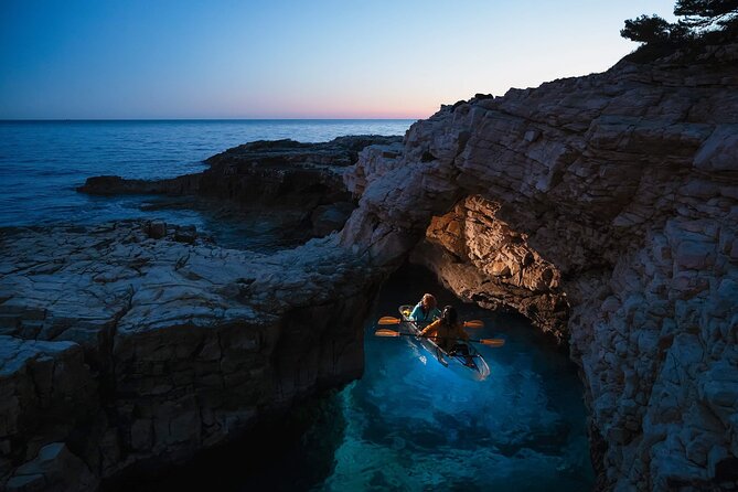 Clear Kayak Glow Night Tour - Sunset, moonlight, and the changing evening view