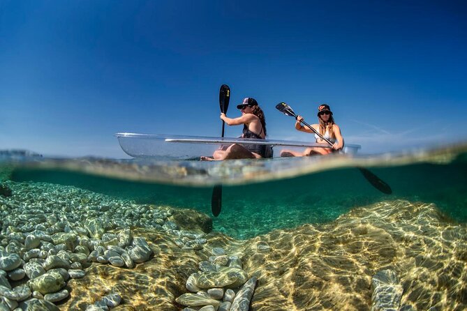Clear Kayak Tour to Canyon, Island Cliffs & small Cave - Why this two-hour Pula kayak tour works