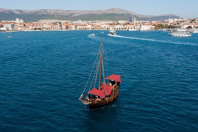 Columbo's Pirate Ship "Santa Maria" - Split Panoramic & Sunset Tour - The Riva gives you Split’s grandest opening view