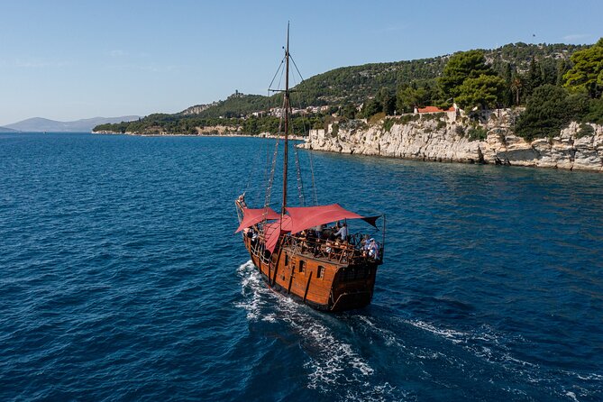 Columbo's Pirate Ship "Santa Maria" - Split Panoramic & Sunset Tour - Marjan Peninsula is the star of the coastal route