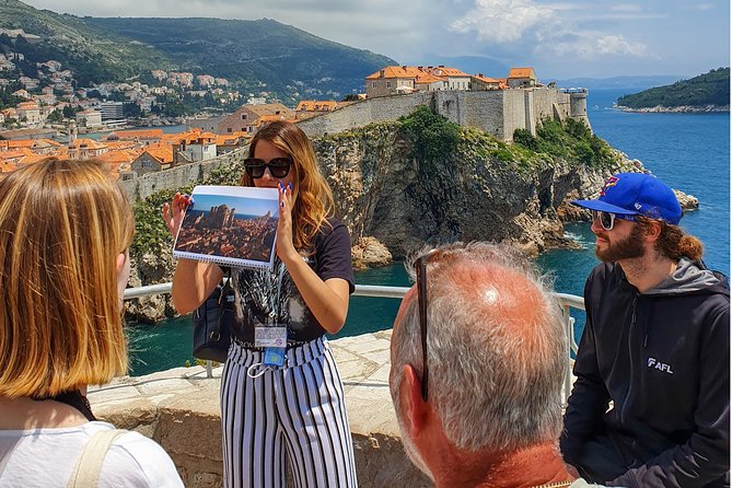 Complete Game of Thrones Experience in Dubrovnik - Meeting the Targaryen umbrella at Pile Square