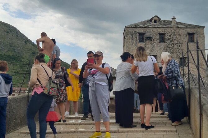 Day Tour of Mostar, Kravica Waterfalls & Počitelj small group - The Pelješac Bridge viewpoint on the way back