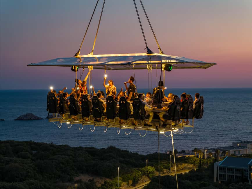 Dinner in the Sky Dubrovnik - Arriving at Valamar Lacroma Dubrovnik