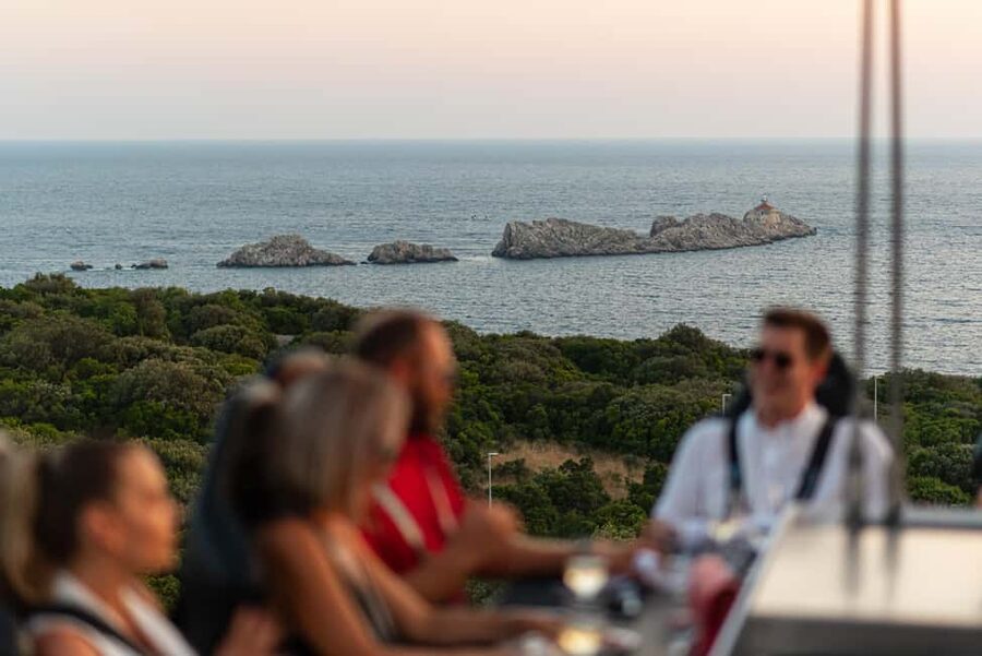 Dinner in the Sky Dubrovnik - Unlimited Croatian wine and the social atmosphere