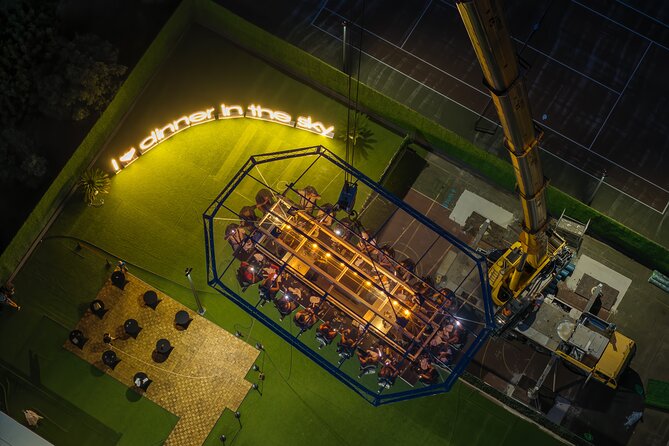 Dinner in the Sky Dubrovnik - Dine 50m above ground - The cooking show above the coast