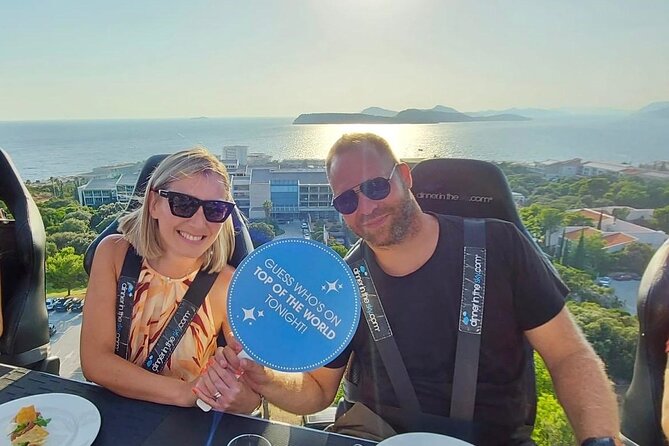 Dinner in the Sky Dubrovnik - Dine 50m above ground - Is $156.89 good value?
