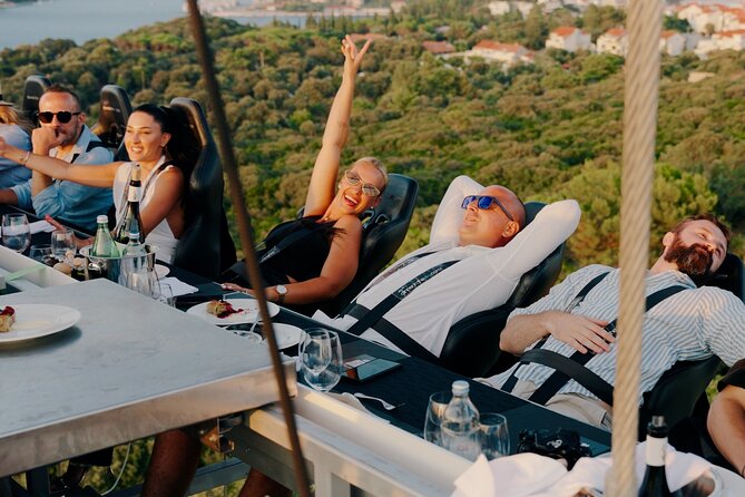 Dinner in the Sky Dubrovnik - Dine 50m above ground - Who will enjoy it most