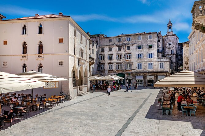Diocletian's Palace Small Group Tour in Split - The Peristyle, where Roman power meets city life